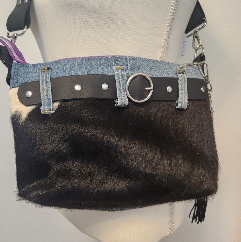 Denim Cowhair 3